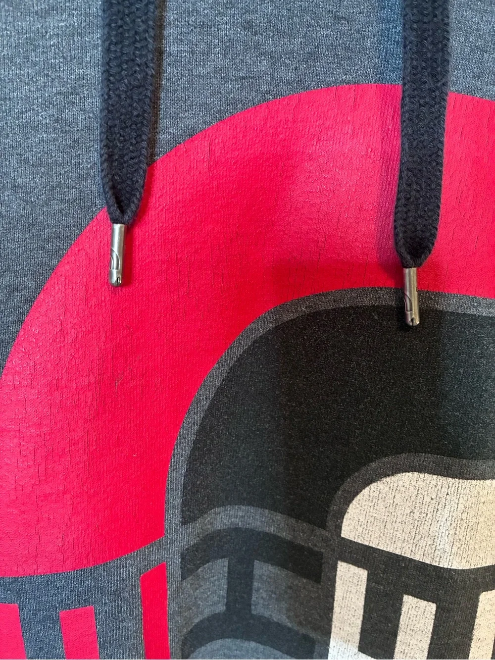 The North Face Gray Graphic Hoodie Men’s XL Pullover Sweatshirt